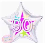90th Stellar Fun 22 Inch Foil Balloon