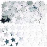 Silver Stars Metallic Confetti