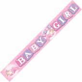 Baby Girl 9ft Banner