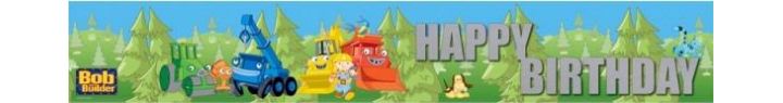 Bob The Builder 15ft Banner