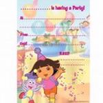  Dora The Explorer Invitations (pack&nbsp;quantity&nbsp;20) 