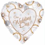 Our Wedding Day 18 Inch Foil Balloon