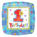 One-derful Birthday Boy 18 Inch Foil Balloon