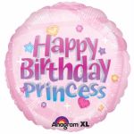 Birthday Princess 18 Inch Foil Balloon