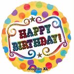 Circus Birthday 18 Inch Foil Balloon