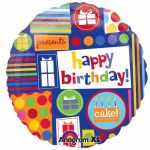 Birthday Collage 18 Inch Foil Balloon