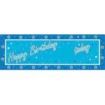 Any Age Giant Party Banner Blue