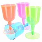  Assorted Neon Wine Glasses (pack&nbsp;quantity&nbsp;20) 