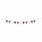 40mtr Red/white/blue Pennant Bunting