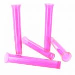  Neon Pink 45ml Plastic Tube Shots (pack&nbsp;quantity&nbsp;15) 