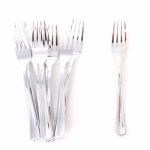  Silver Plastic Forks (pack&nbsp;quantity&nbsp;12) 
