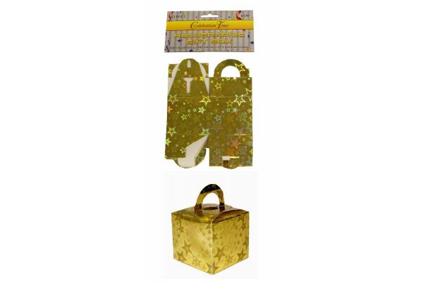  Gift Boxes Holographic (pack&nbsp;quantity&nbsp;12) 