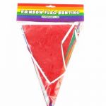 7m Rainbow Pennant Pvc Bunting
