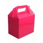  Hot Pink Lunch Boxes (pack&nbsp;quantity&nbsp;6) 
