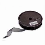 Black Organza Ribbon