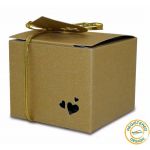  Gift Box Heart Pearl Gold (pack&nbsp;quantity&nbsp;5) 