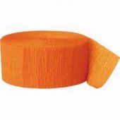 81ft Crepe Streamer Gold