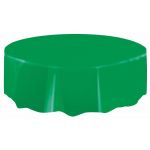 84 Inch Emerald Green Round Tablecover