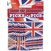  Best Of British Flag Picks (pack&nbsp;quantity&nbsp;30) 