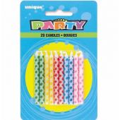  Diamond Dot Birthday Candles (pack&nbsp;quantity&nbsp;20) 