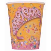  9oz Pretty Princess Cups (pack&nbsp;quantity&nbsp;8) 