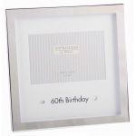 60th Birthday Boxed Photo Frame