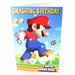 Mario Open Birthday Greetings Card