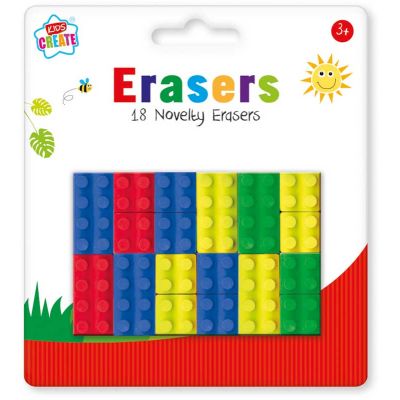 Brick Shape Erasers