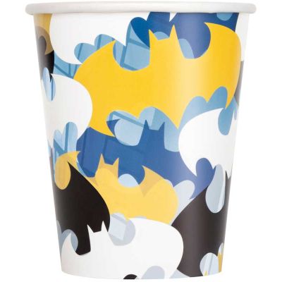 9oz Batman Cups (pack quantity 8)