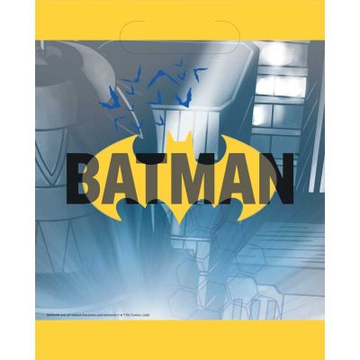 Batman Loot Bags (pack quantity 8)