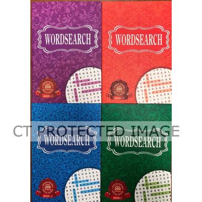 4assorted Wordsearch Book  12s