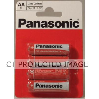  R6r Panasonic Aa Batt  (pack quantity 4) X12