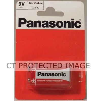  6f22r Panasonic 9v Batt  (pack quantity 1) X12