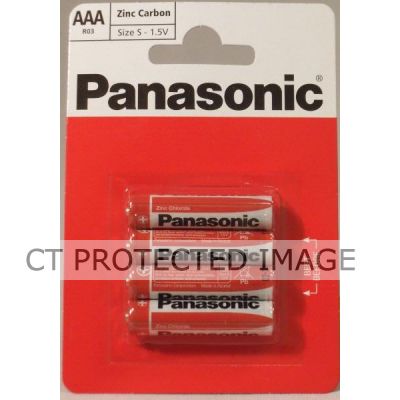  R03 Panasonic Aaa Batt  (pack quantity 4) X12