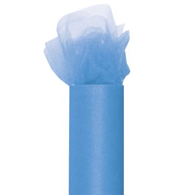 300mm Light Blue Fine Tulle