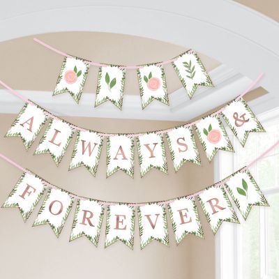 Love And Leaves Pennant Banner