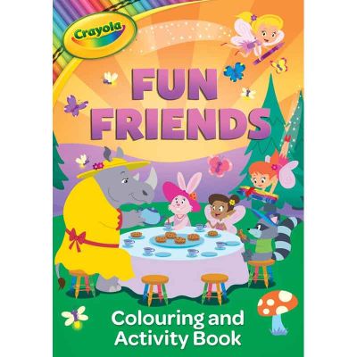 Crayola Fun Friends Colouring & Activity Book