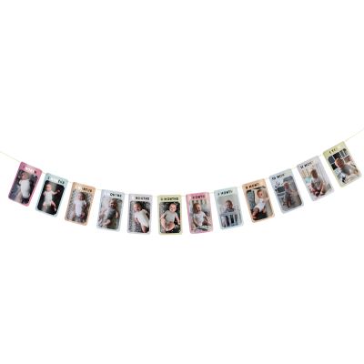 Milestone Photo Banner With 12 Cards