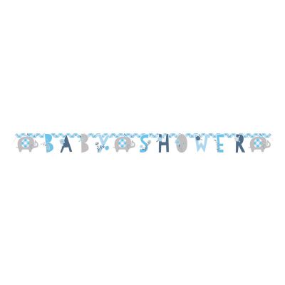 Blue Elephant Jointed Banner