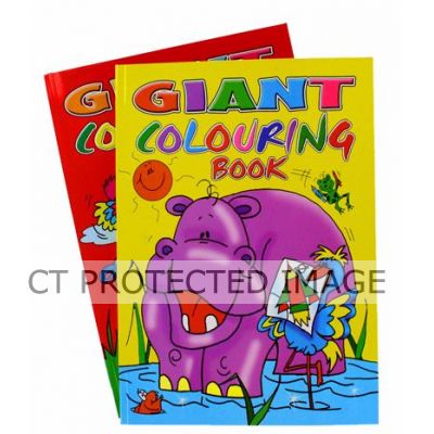 2assorted Giant Colouring Book 6s
