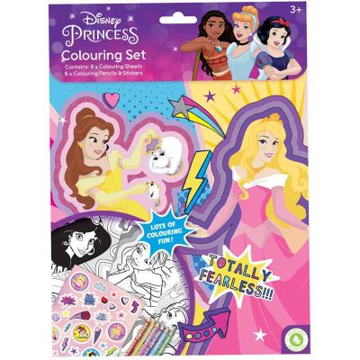 Disney Princess Colouring Set