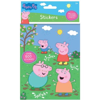 500pc Peppa Pig Stickers