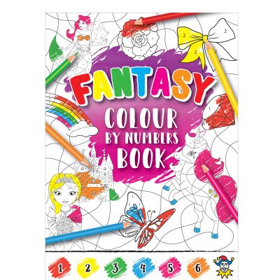 Fantasy World Colour By Numbers Mini Fun Book 48s