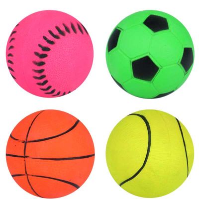 4assorted Hi Bounce Sports Ball 24s