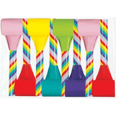 Candy Cane Blowouts (pack quantity 8)