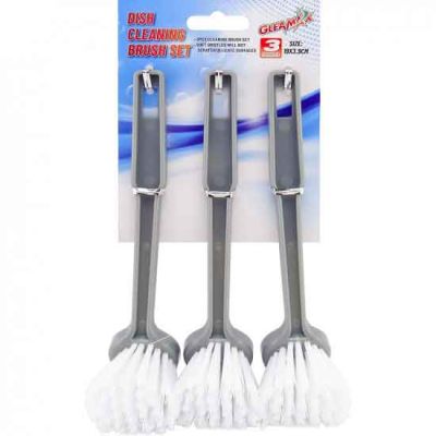 Plastic Dish Brushes (pack quantity 3)