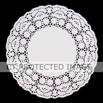  8.5 Inch White Doilies (pack quantity 28) 