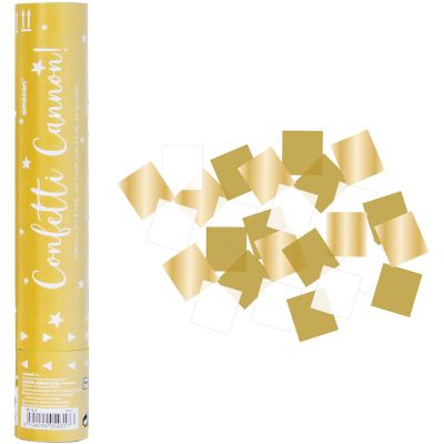 24cm Gold Confetti Air Cannon