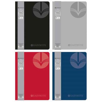 A4 4assorted Classic Colours Icon Notebook