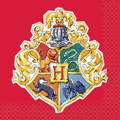 Harry Potter Beverage Napkins (pack quantity 16)